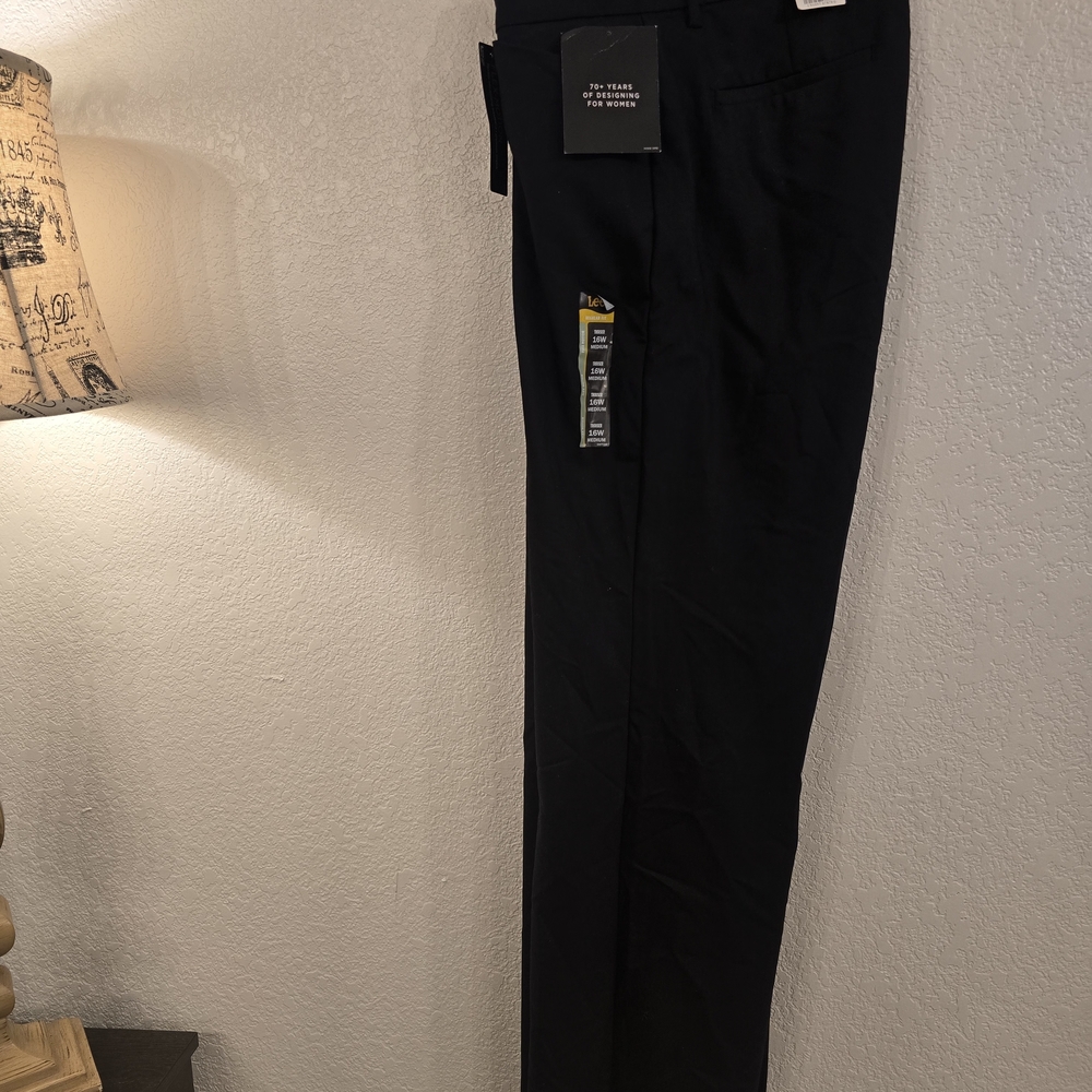 Womens Lee Black Trouser